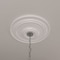 Ekena Millwork Classic Ceiling Medallion (For Canopies up to 5 1/2"), 21 7/8"OD x 2 3/8"P, Primed White CM22CL - alternate 9